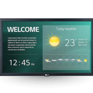 LG SM3G Series – 22" Smart Digital Signage Display